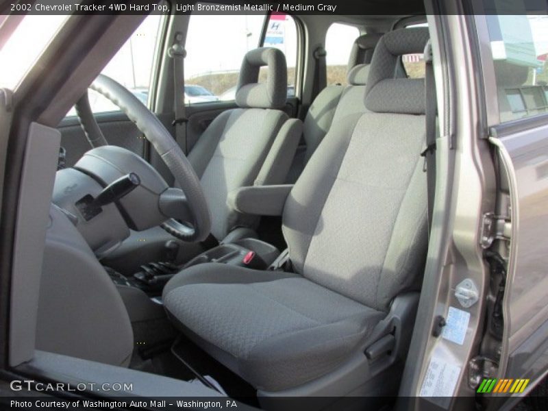 Light Bronzemist Metallic / Medium Gray 2002 Chevrolet Tracker 4WD Hard Top