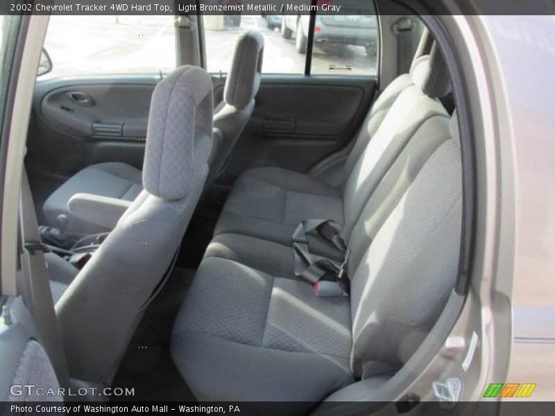 Light Bronzemist Metallic / Medium Gray 2002 Chevrolet Tracker 4WD Hard Top