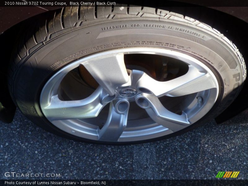 Black Cherry / Black Cloth 2010 Nissan 370Z Touring Coupe