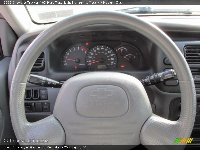 Light Bronzemist Metallic / Medium Gray 2002 Chevrolet Tracker 4WD Hard Top