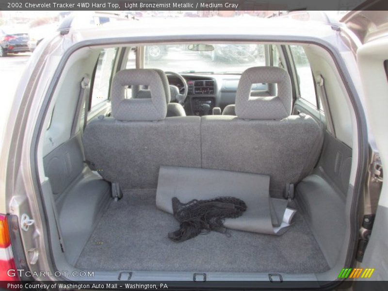 Light Bronzemist Metallic / Medium Gray 2002 Chevrolet Tracker 4WD Hard Top