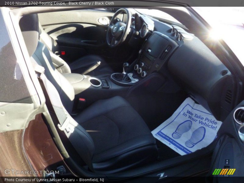 Black Cherry / Black Cloth 2010 Nissan 370Z Touring Coupe