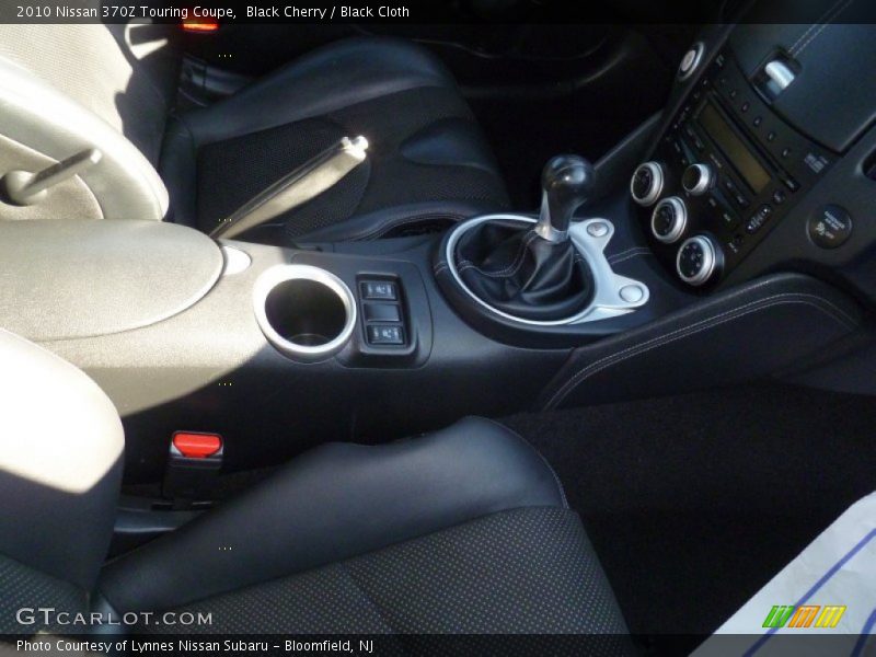 Black Cherry / Black Cloth 2010 Nissan 370Z Touring Coupe