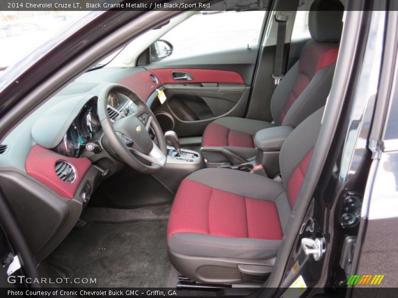 Front Seat of 2014 Cruze LT