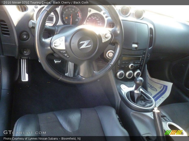 Black Cherry / Black Cloth 2010 Nissan 370Z Touring Coupe