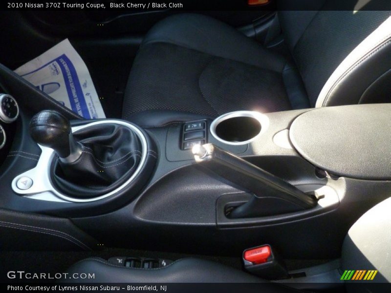 Black Cherry / Black Cloth 2010 Nissan 370Z Touring Coupe