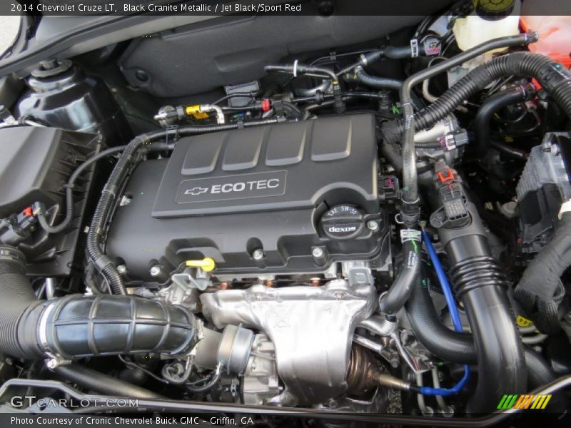  2014 Cruze LT Engine - 1.4 Liter Turbocharged DOHC 16-Valve VVT ECOTEC 4 Cylinder