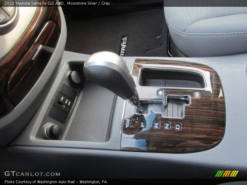 Moonstone Silver / Gray 2012 Hyundai Santa Fe GLS AWD