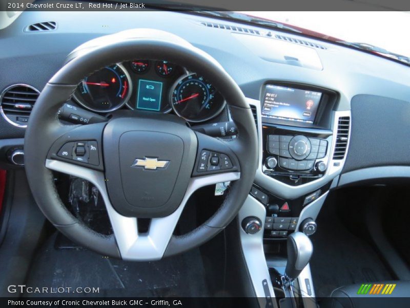 Red Hot / Jet Black 2014 Chevrolet Cruze LT
