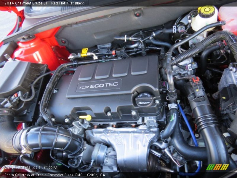 Red Hot / Jet Black 2014 Chevrolet Cruze LT