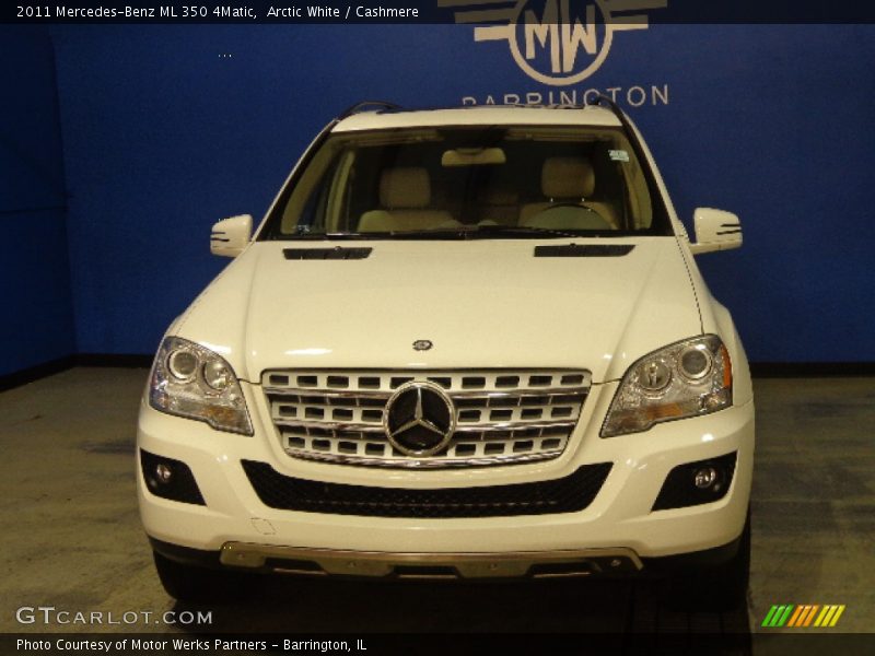 Arctic White / Cashmere 2011 Mercedes-Benz ML 350 4Matic