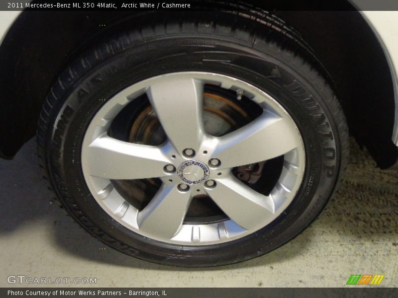 Arctic White / Cashmere 2011 Mercedes-Benz ML 350 4Matic