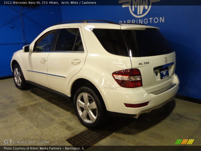 Arctic White / Cashmere 2011 Mercedes-Benz ML 350 4Matic