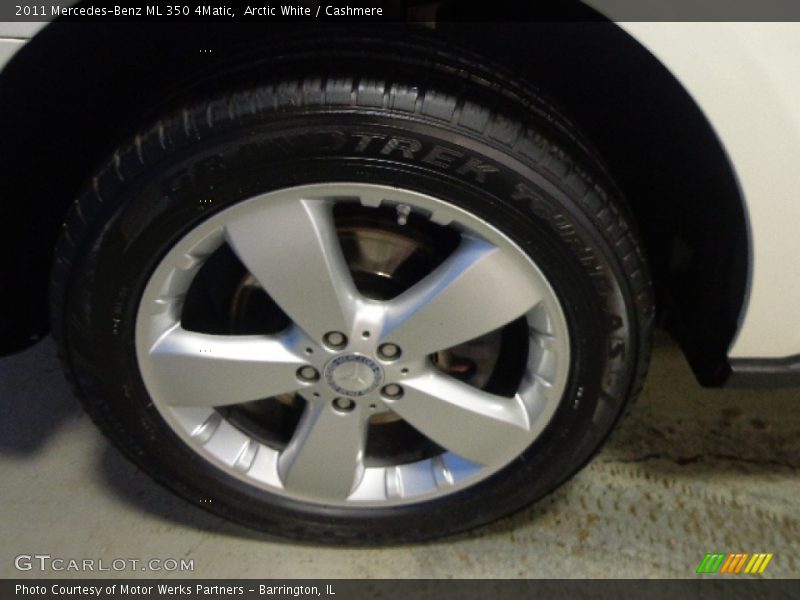 Arctic White / Cashmere 2011 Mercedes-Benz ML 350 4Matic