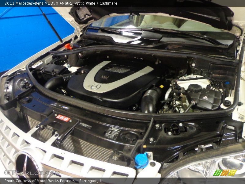 Arctic White / Cashmere 2011 Mercedes-Benz ML 350 4Matic
