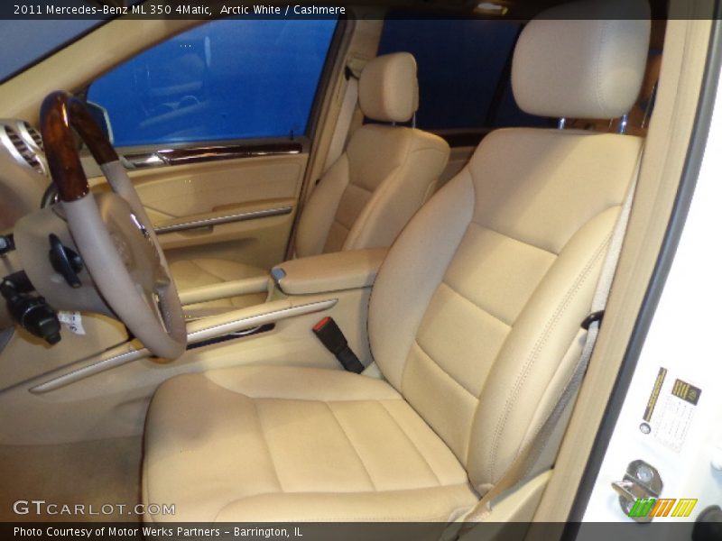 Arctic White / Cashmere 2011 Mercedes-Benz ML 350 4Matic