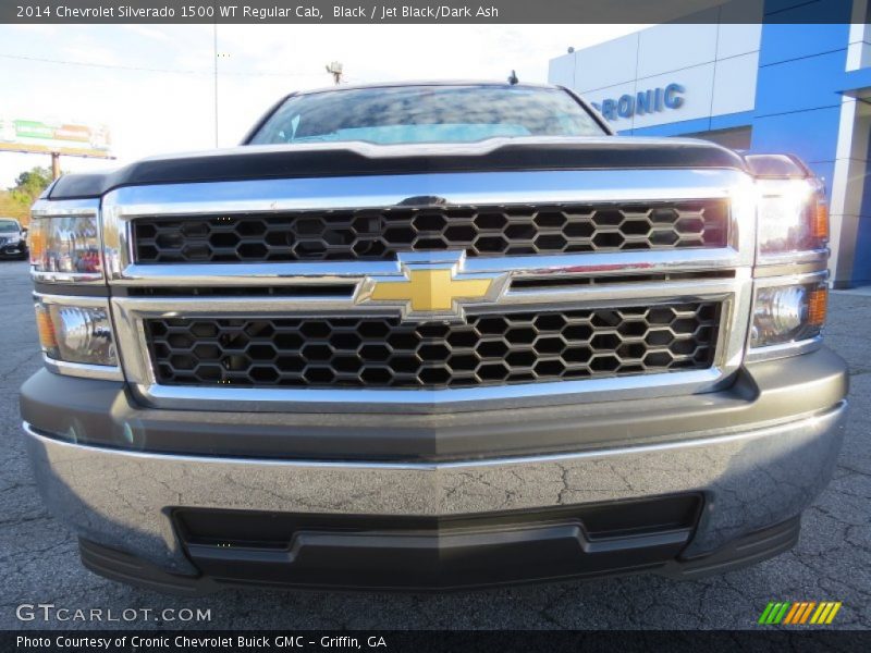 Black / Jet Black/Dark Ash 2014 Chevrolet Silverado 1500 WT Regular Cab