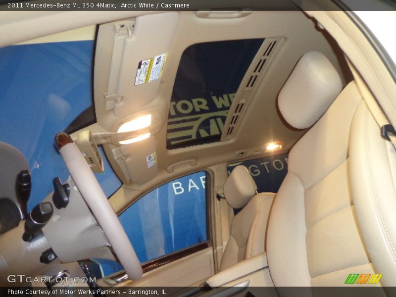 Arctic White / Cashmere 2011 Mercedes-Benz ML 350 4Matic