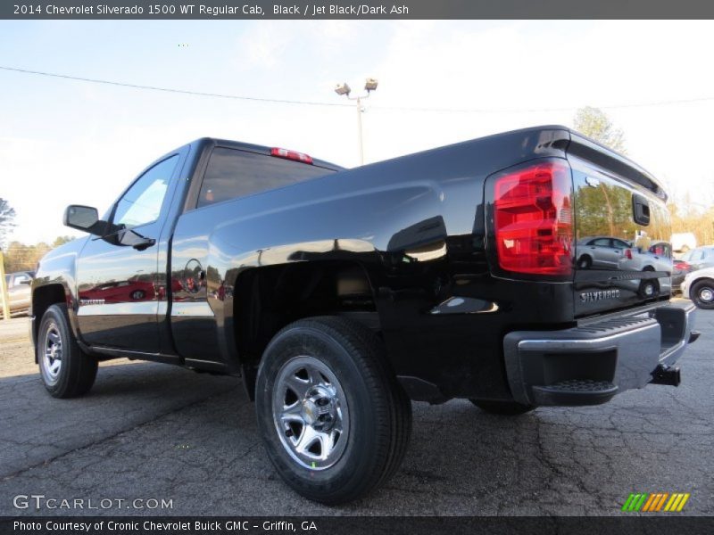 Black / Jet Black/Dark Ash 2014 Chevrolet Silverado 1500 WT Regular Cab