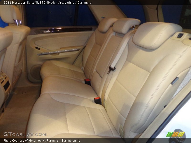 Arctic White / Cashmere 2011 Mercedes-Benz ML 350 4Matic