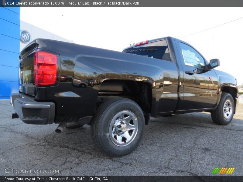 Black / Jet Black/Dark Ash 2014 Chevrolet Silverado 1500 WT Regular Cab