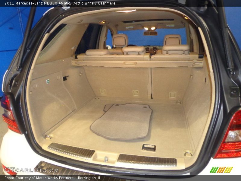 Arctic White / Cashmere 2011 Mercedes-Benz ML 350 4Matic