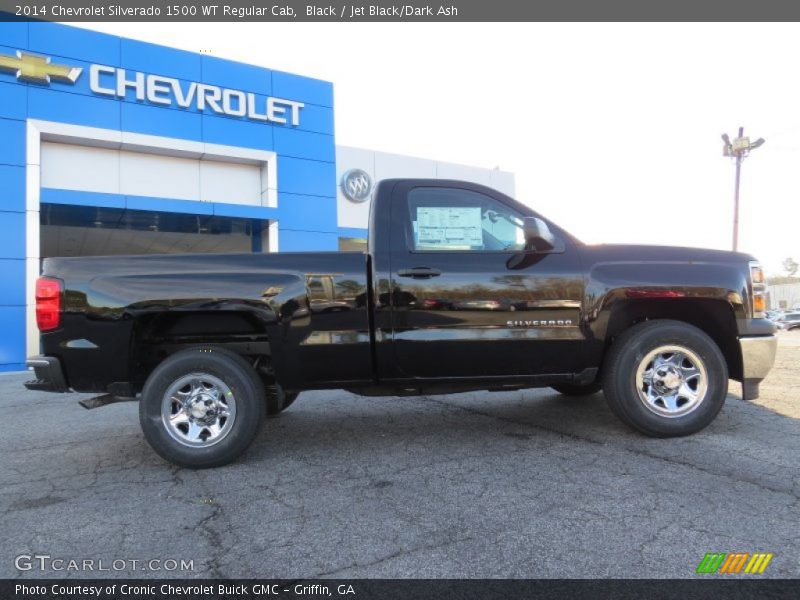Black / Jet Black/Dark Ash 2014 Chevrolet Silverado 1500 WT Regular Cab