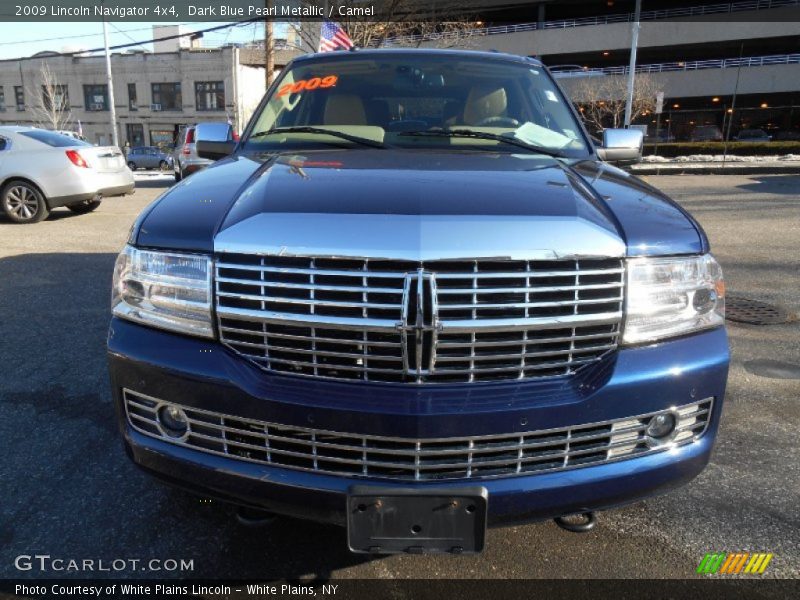 Dark Blue Pearl Metallic / Camel 2009 Lincoln Navigator 4x4