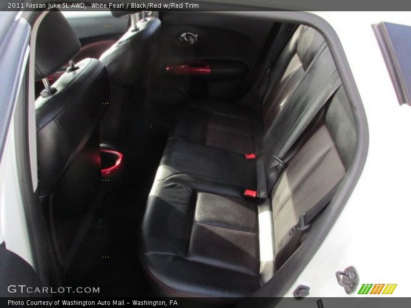 White Pearl / Black/Red w/Red Trim 2011 Nissan Juke SL AWD