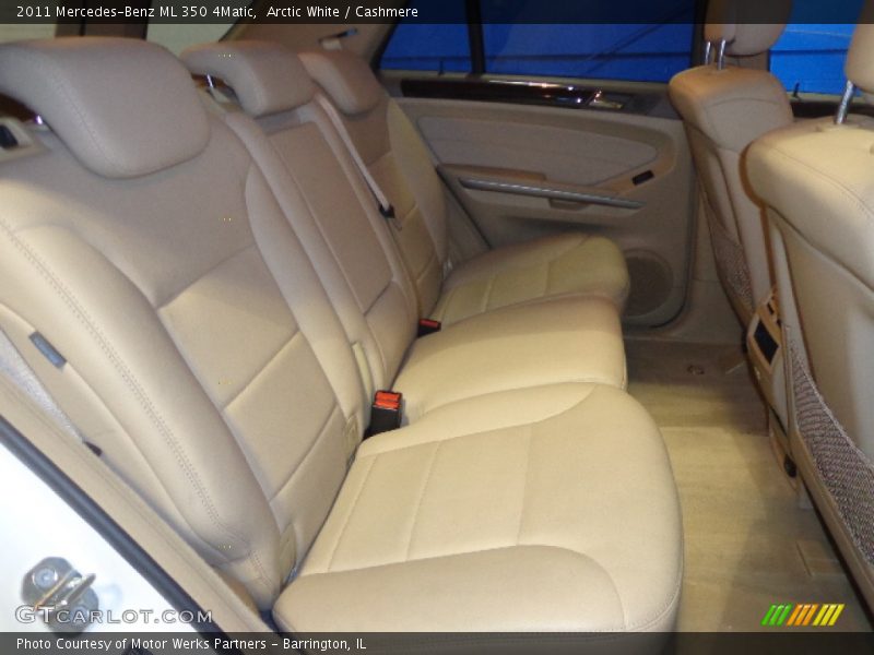 Arctic White / Cashmere 2011 Mercedes-Benz ML 350 4Matic