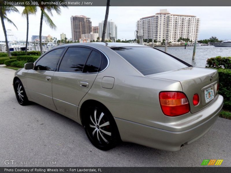 Burnished Gold Metallic / Ivory 2000 Lexus GS 300