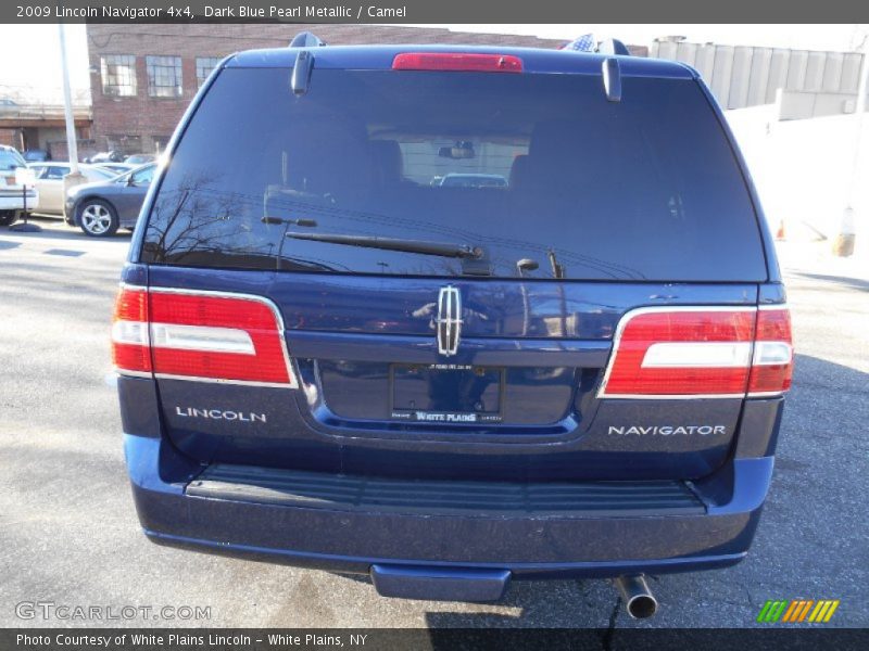 Dark Blue Pearl Metallic / Camel 2009 Lincoln Navigator 4x4