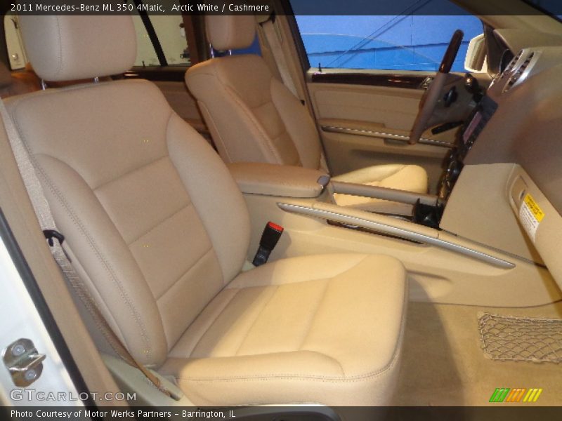 Arctic White / Cashmere 2011 Mercedes-Benz ML 350 4Matic