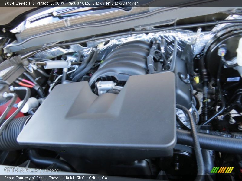 Black / Jet Black/Dark Ash 2014 Chevrolet Silverado 1500 WT Regular Cab