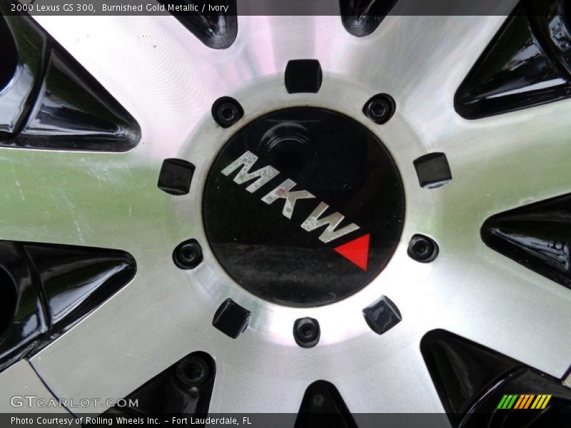 Burnished Gold Metallic / Ivory 2000 Lexus GS 300
