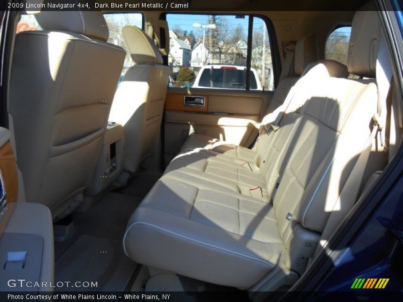 Dark Blue Pearl Metallic / Camel 2009 Lincoln Navigator 4x4