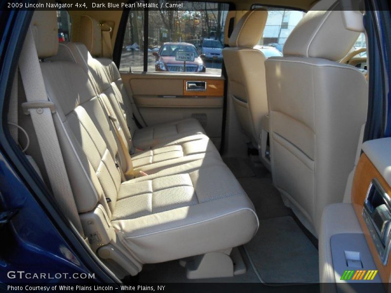 Dark Blue Pearl Metallic / Camel 2009 Lincoln Navigator 4x4