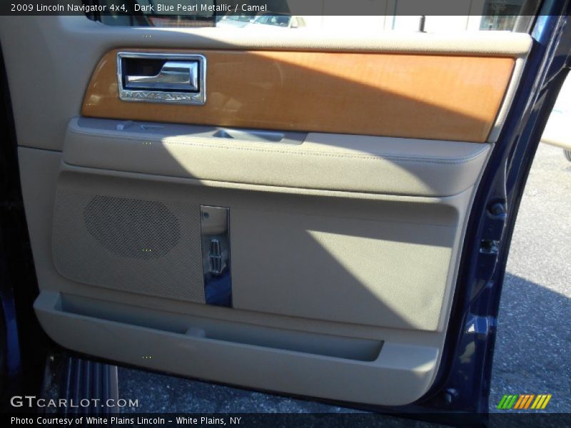 Dark Blue Pearl Metallic / Camel 2009 Lincoln Navigator 4x4