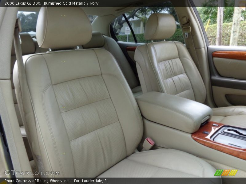 Burnished Gold Metallic / Ivory 2000 Lexus GS 300