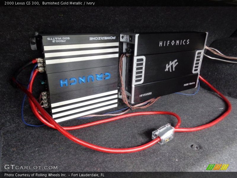 Burnished Gold Metallic / Ivory 2000 Lexus GS 300