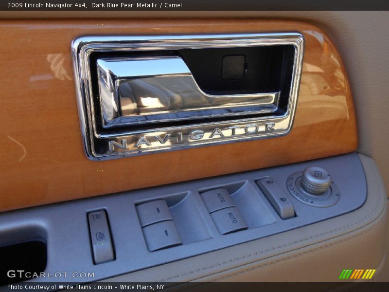 Dark Blue Pearl Metallic / Camel 2009 Lincoln Navigator 4x4