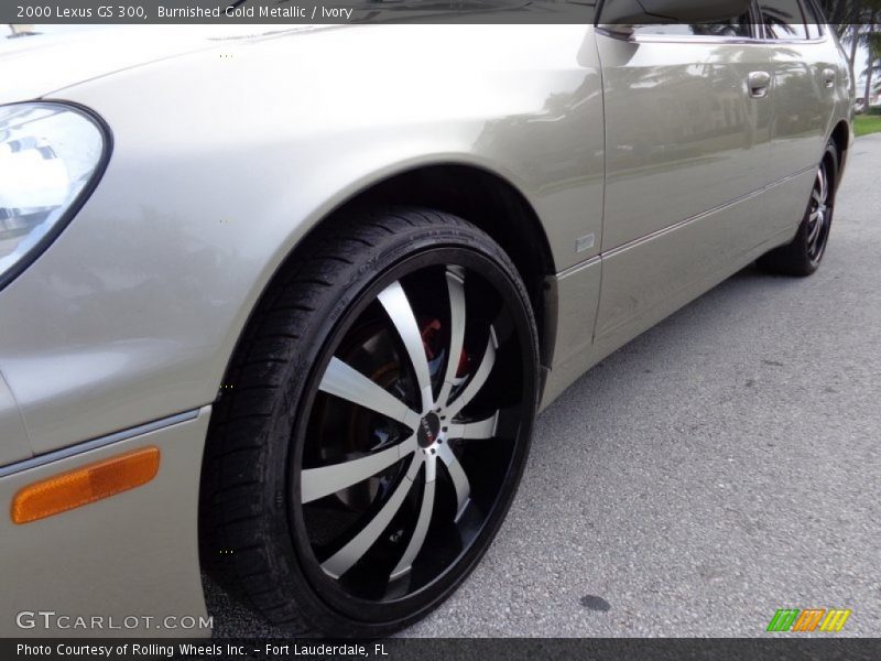 Burnished Gold Metallic / Ivory 2000 Lexus GS 300