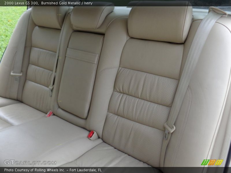 Burnished Gold Metallic / Ivory 2000 Lexus GS 300