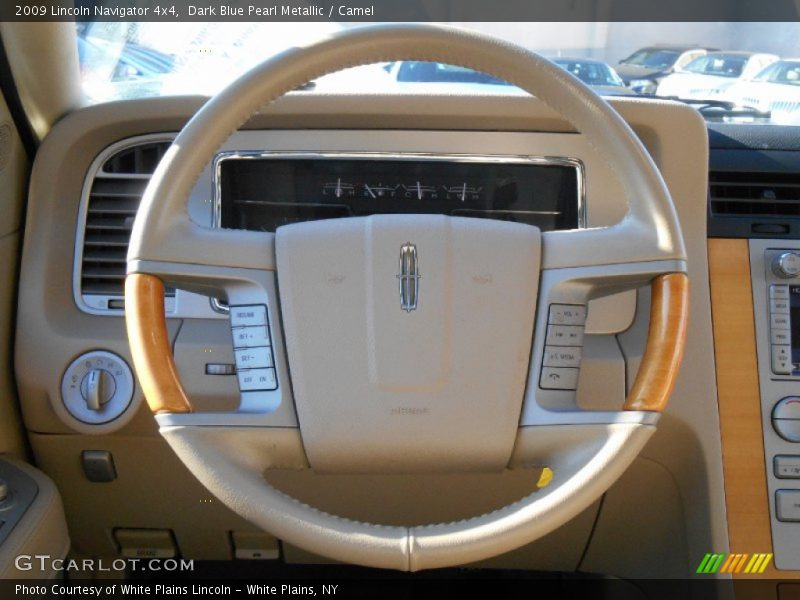 Dark Blue Pearl Metallic / Camel 2009 Lincoln Navigator 4x4