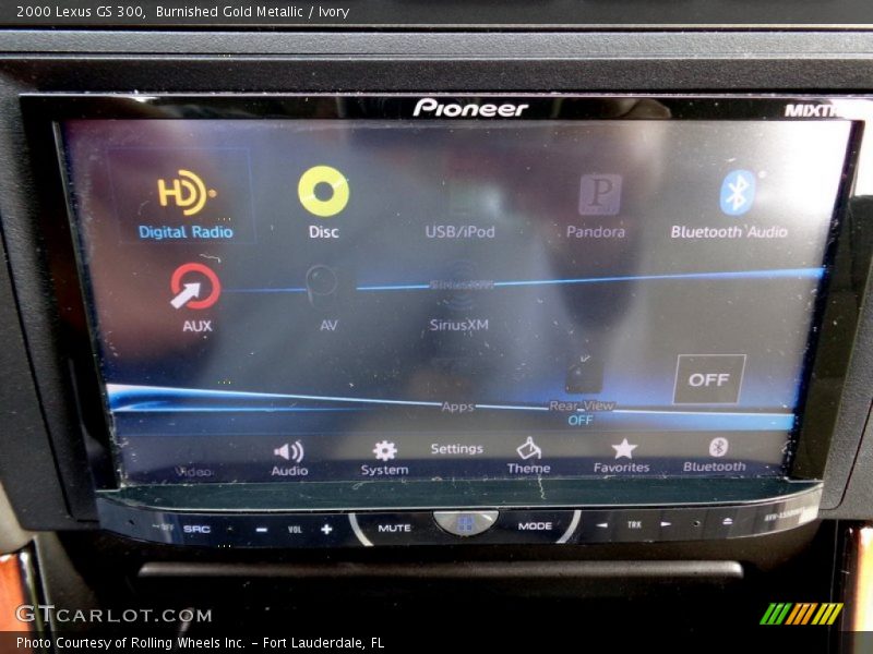 Burnished Gold Metallic / Ivory 2000 Lexus GS 300