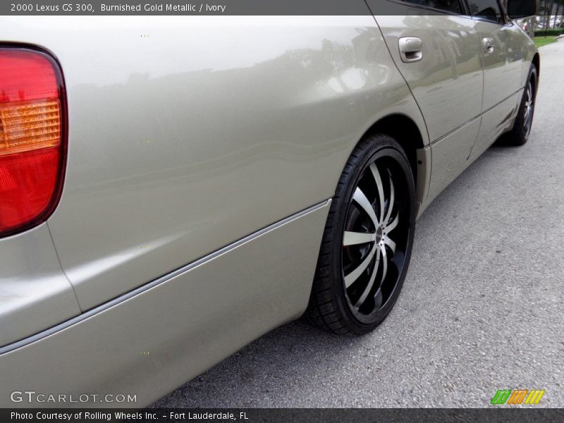 Burnished Gold Metallic / Ivory 2000 Lexus GS 300