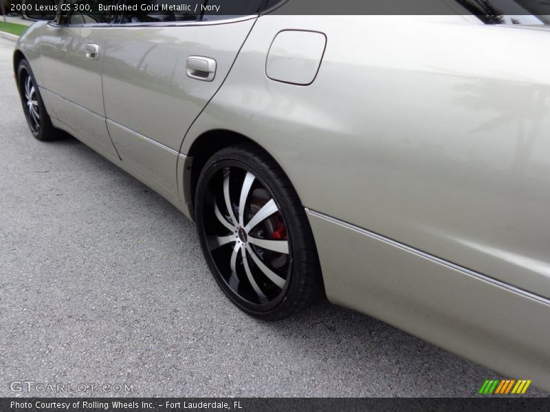 Burnished Gold Metallic / Ivory 2000 Lexus GS 300