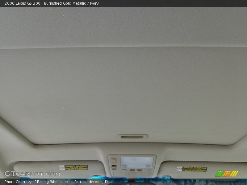 Burnished Gold Metallic / Ivory 2000 Lexus GS 300