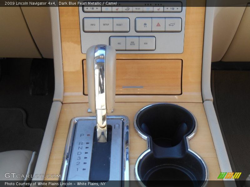 Dark Blue Pearl Metallic / Camel 2009 Lincoln Navigator 4x4