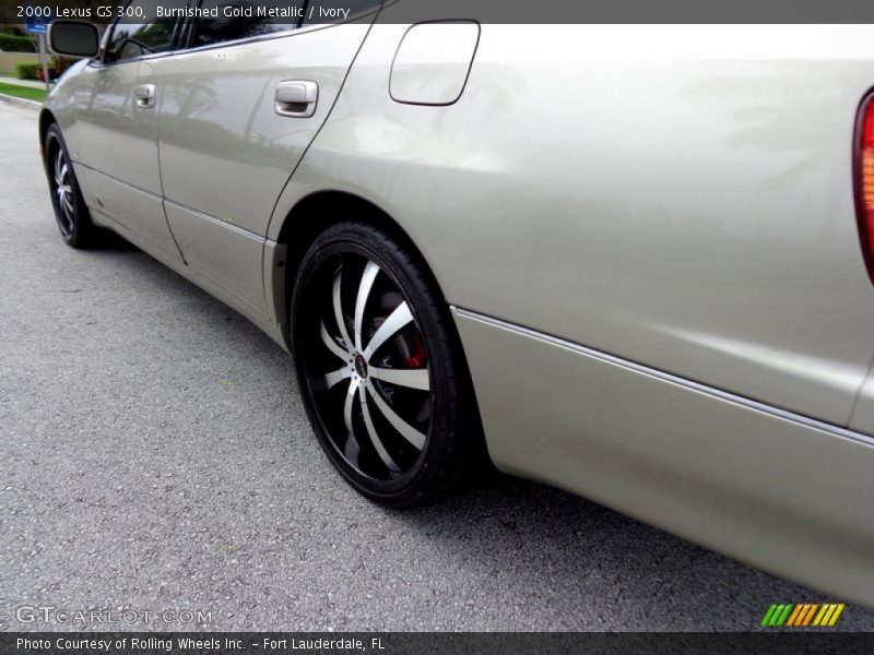 Burnished Gold Metallic / Ivory 2000 Lexus GS 300
